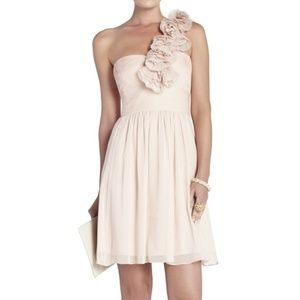 BCBG Thalia One Shoulder Dress Size 10